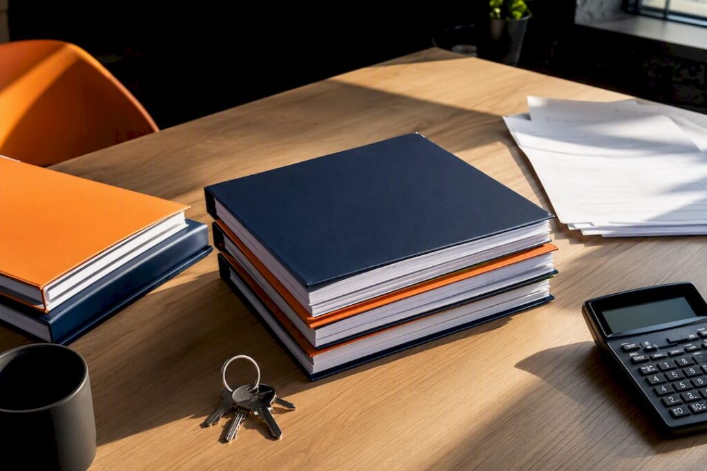 Organized property service billing records
